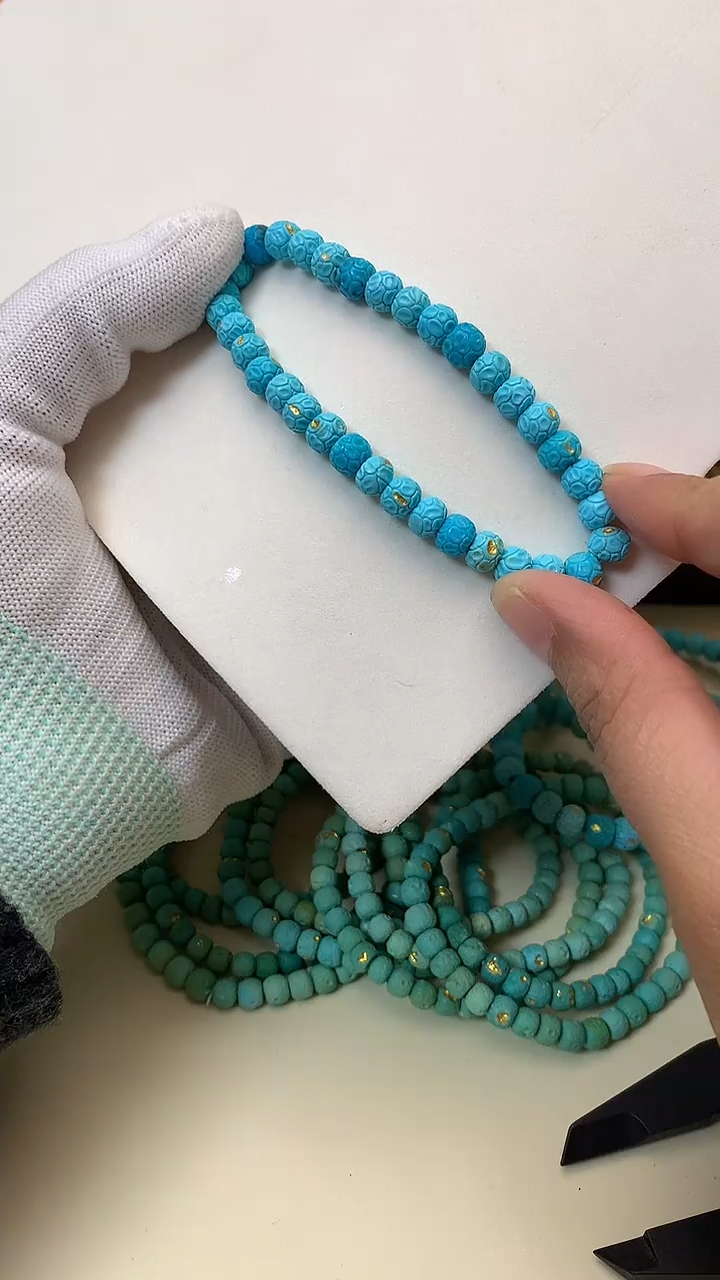 未镶嵌绿松石项链25