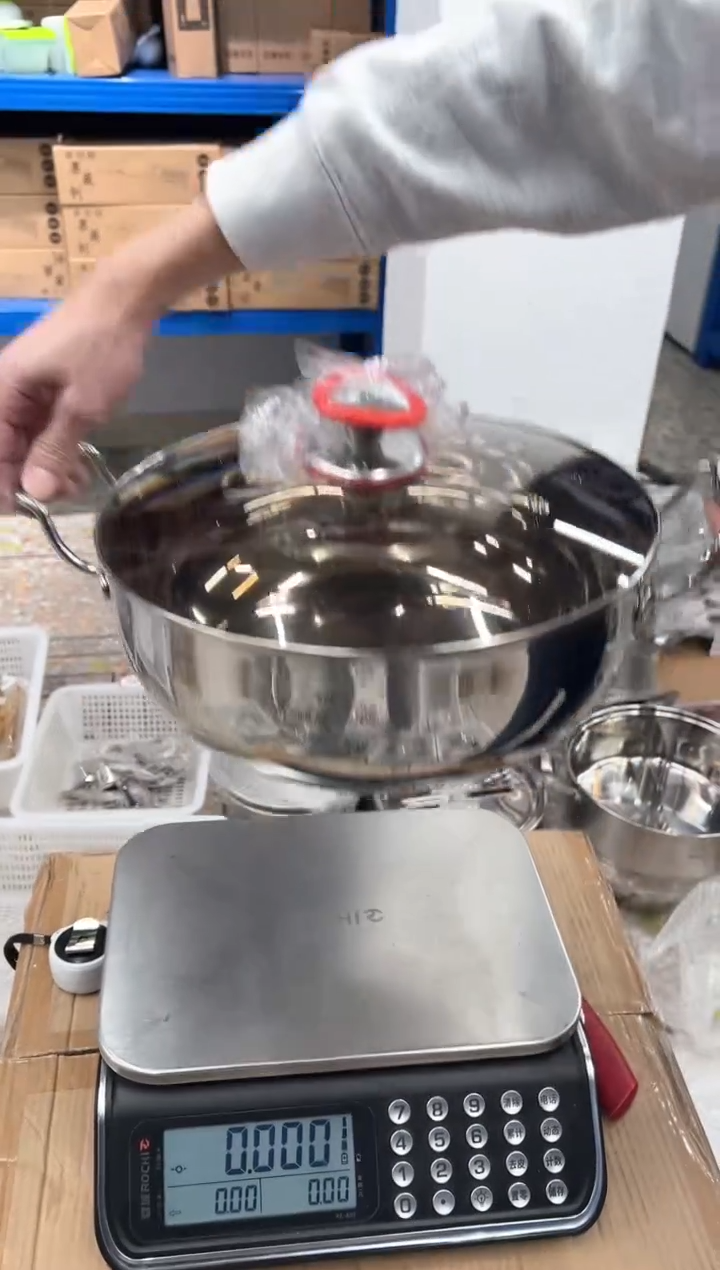 【闪购商品】不锈钢30cm火锅