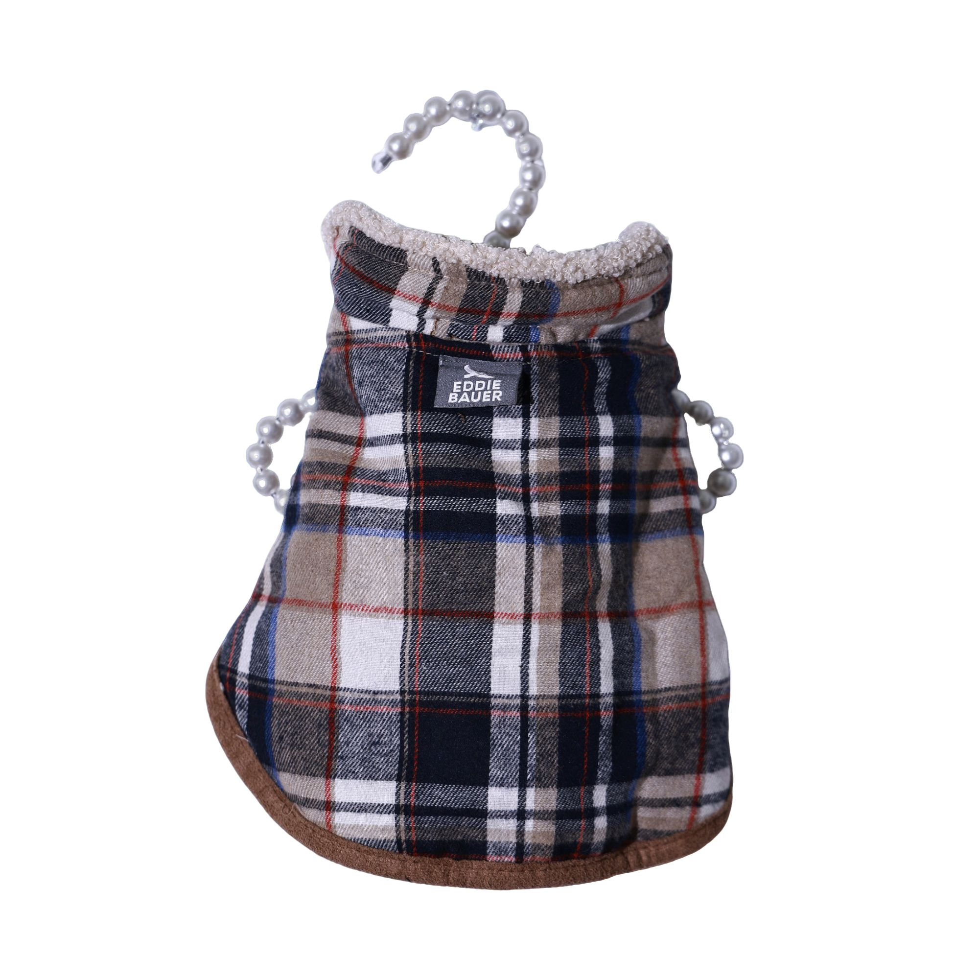 宠物毛衣多蓝桔彩格蓝红格斜纹百搭时尚