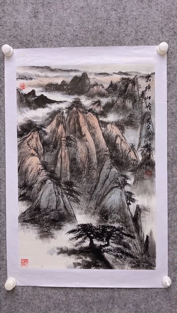 【闪购商品】绘画贺润川-2.7平尺-国画作品