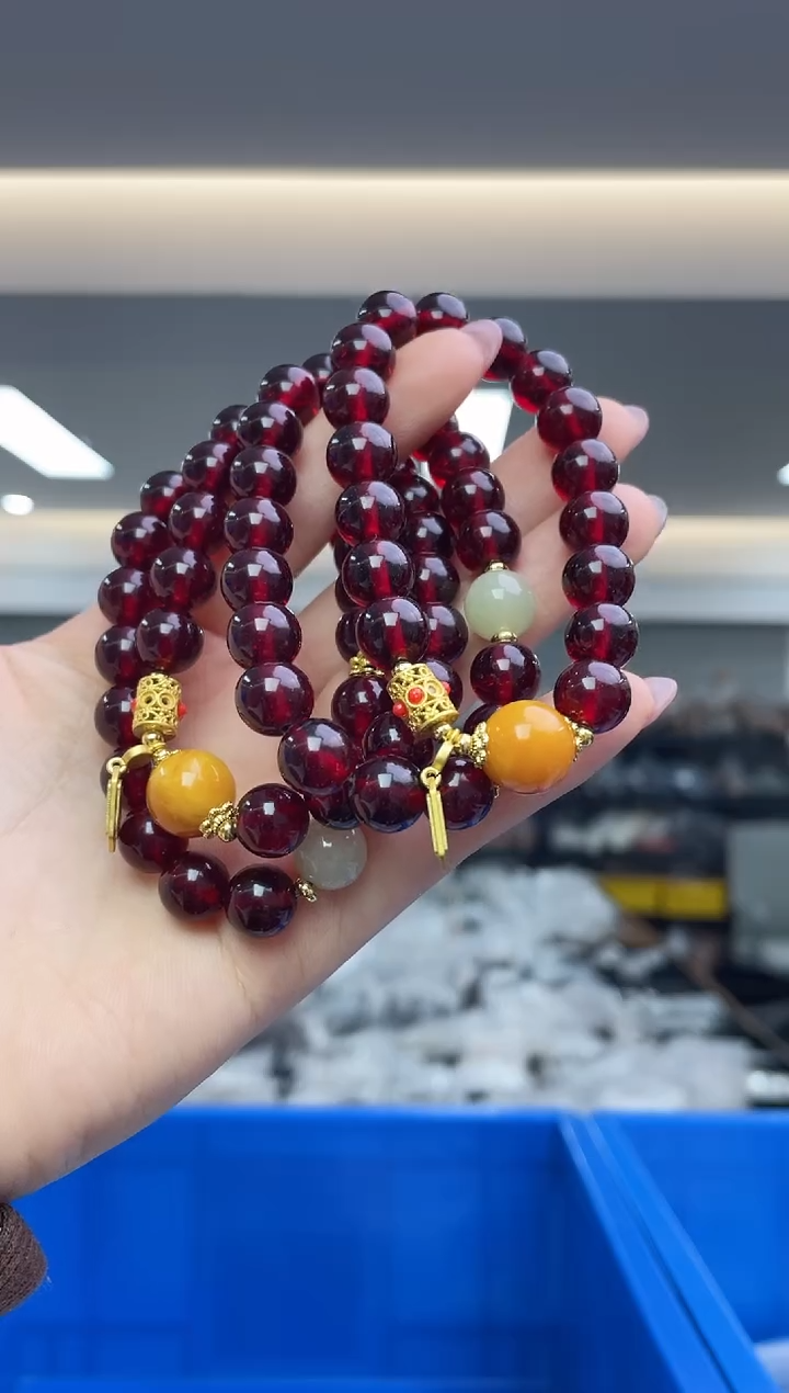 【闪购商品】血珀裸石未镶嵌（多样性发一件）定制