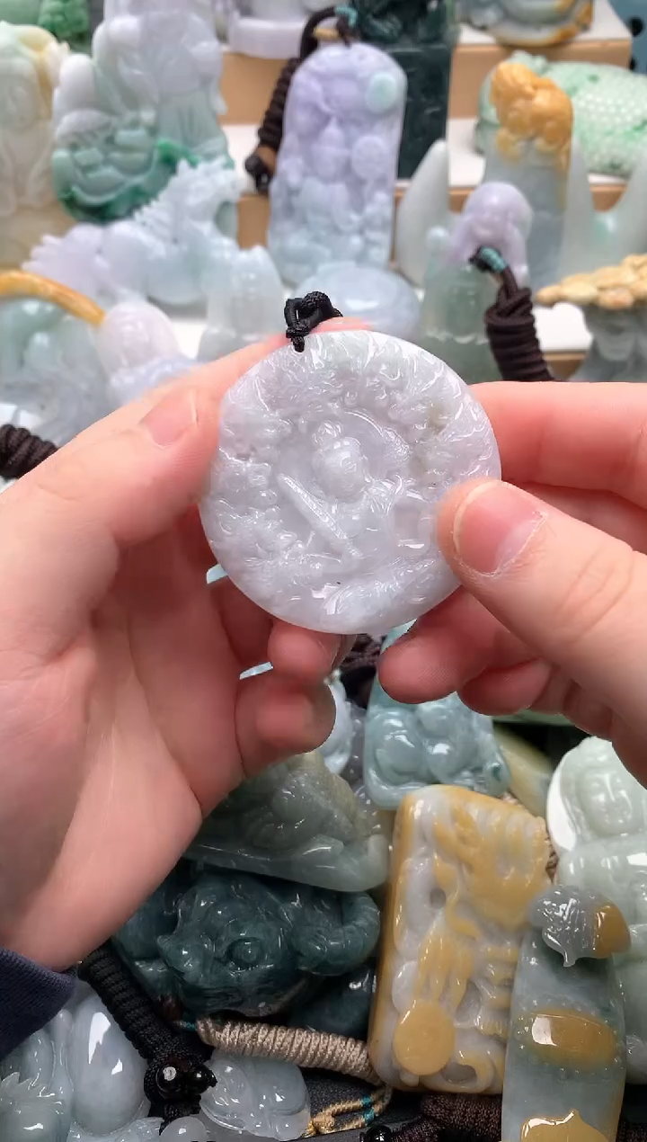 吊坠(不含链)未镶嵌翡翠1