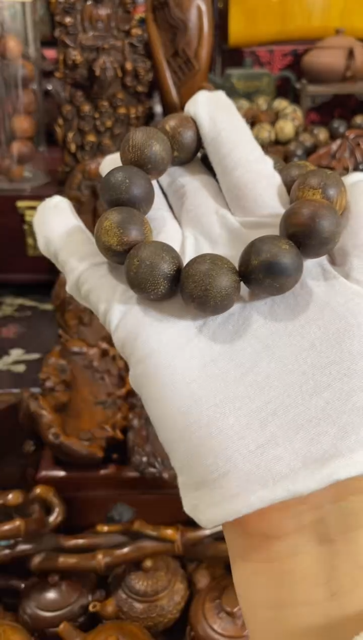 木中之王糖结金奇单圈手串