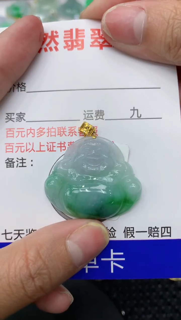 【闪购商品】翡翠颈饰18K金镶嵌111111111111