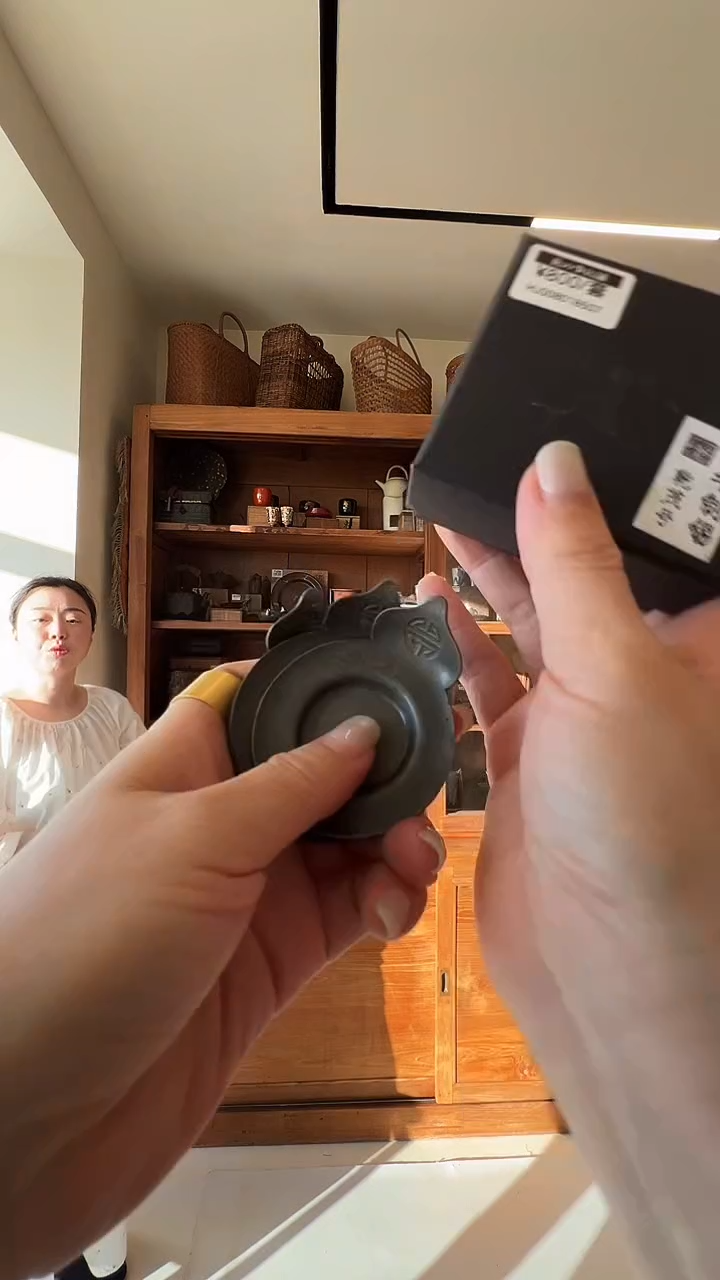 安**下茶道摆件0000老锡葫芦杯垫一套8507