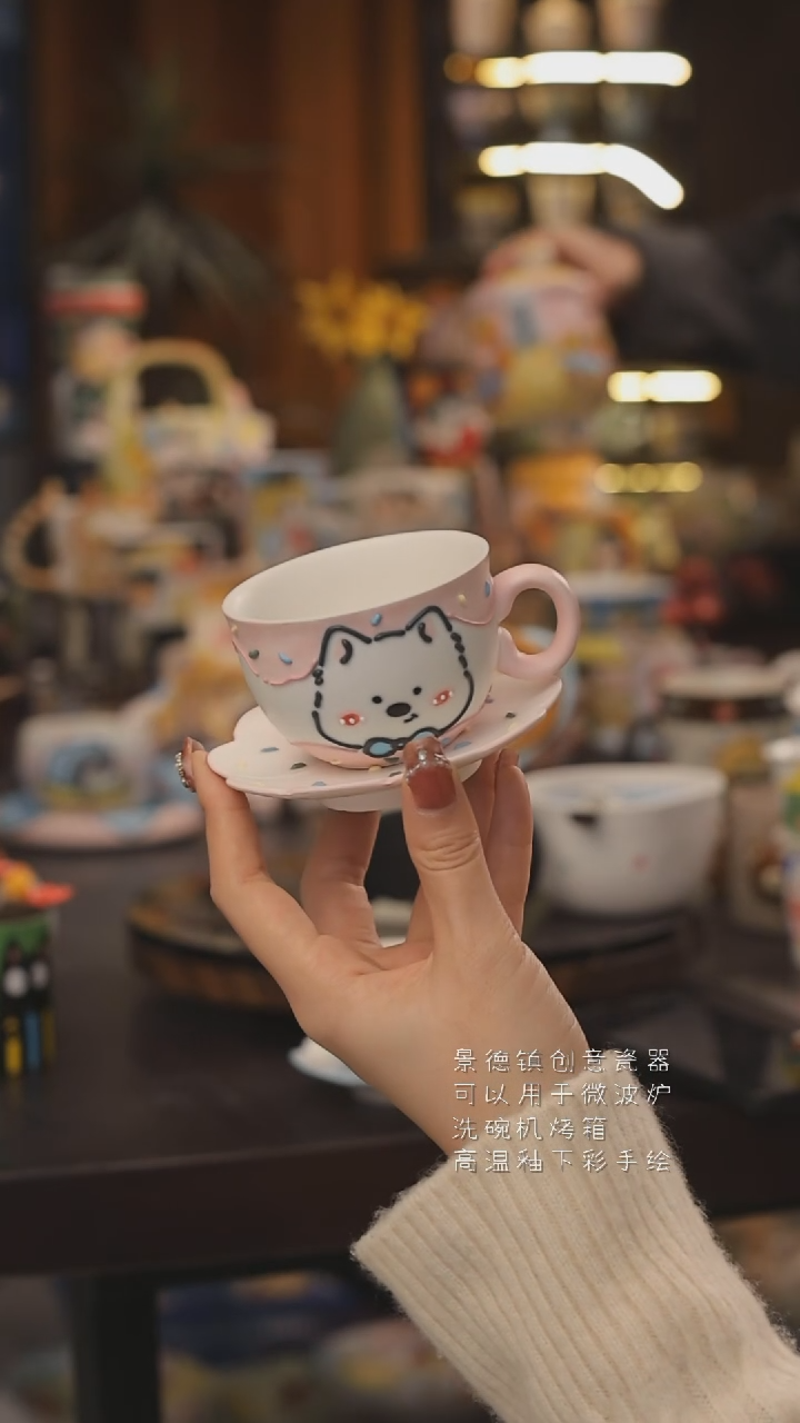 景德镇釉下彩绘设计师款式陶瓷