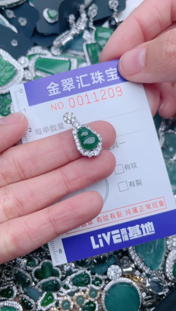 【闪购商品】翡翠颈饰未镶嵌11209....1