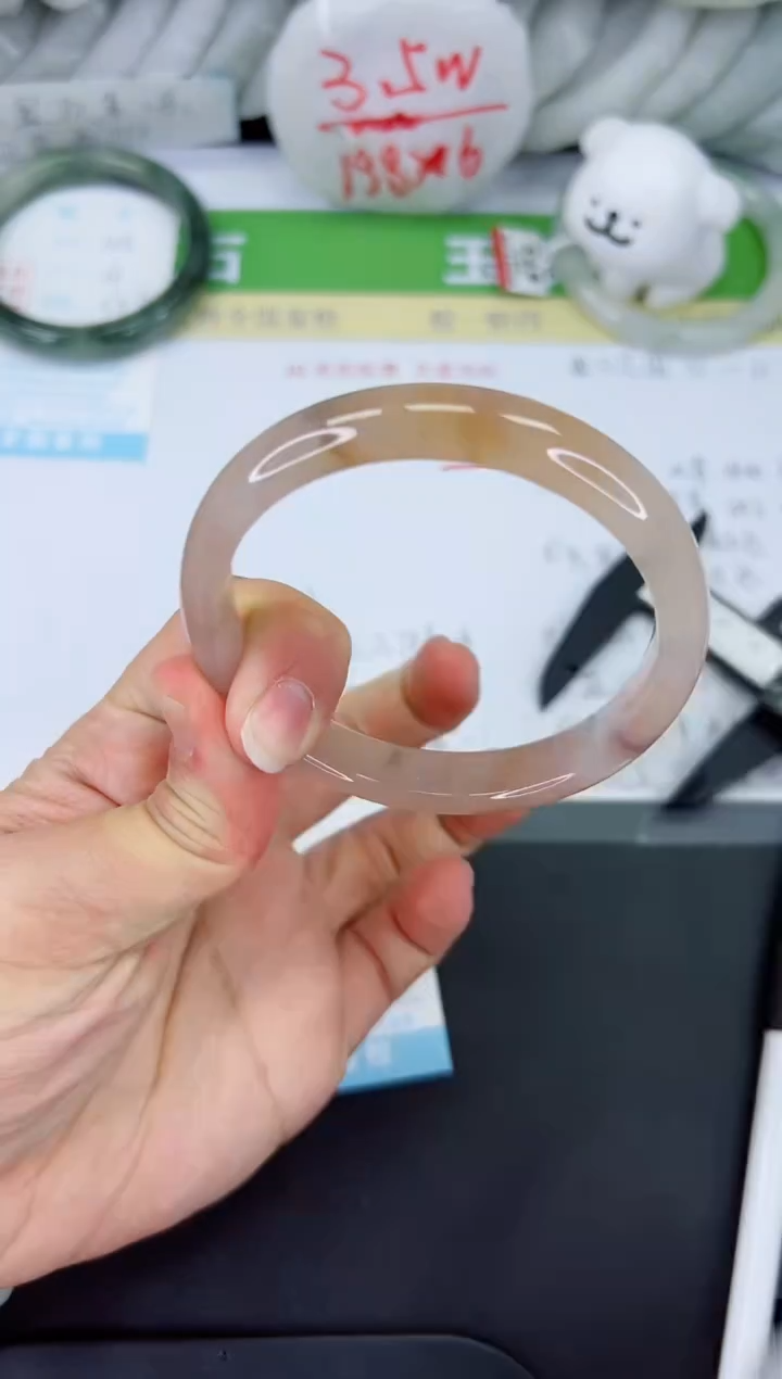 【闪购商品】石英质玉手镯未镶嵌327-61.6