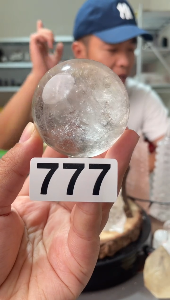 未镶嵌大型摆件（非配饰）水晶茶水晶球777