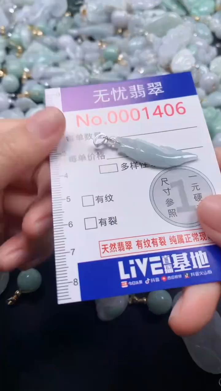 颈饰未镶嵌翡翠1406