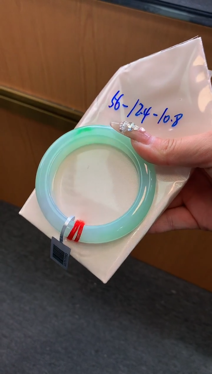 未镶嵌手镯翡翠-F146-正圈56-全款25万-定金2万