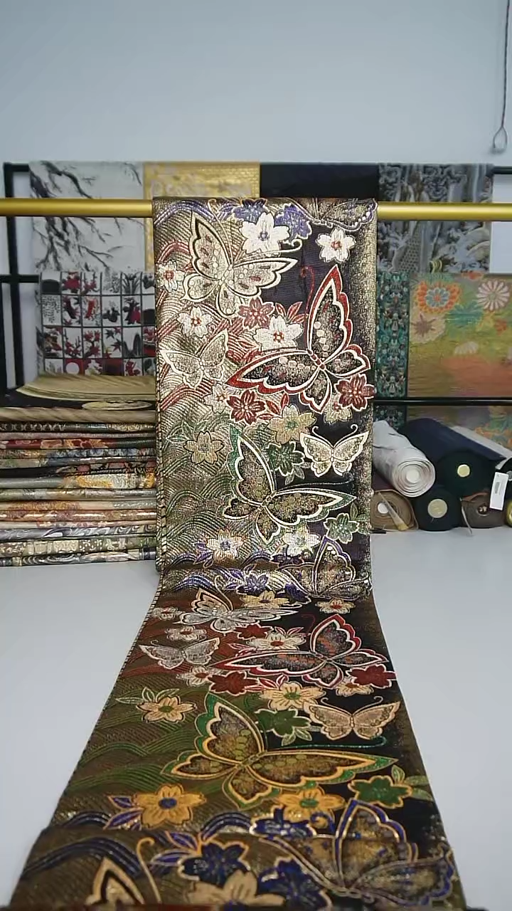 【闪购商品】织绣19 六通彩金蝴蝶