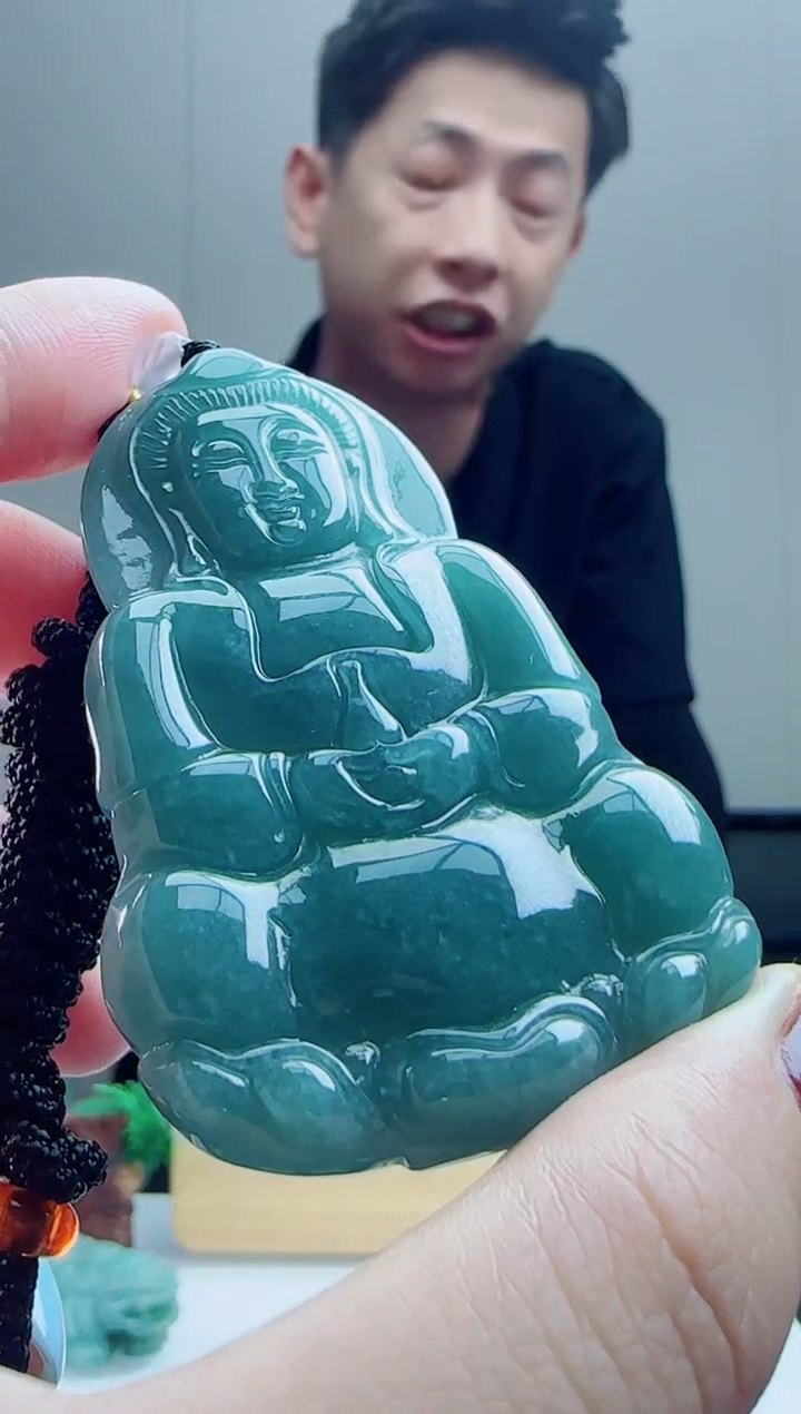 颈饰未镶嵌翡翠天然A货翡翠  多样性发其一
