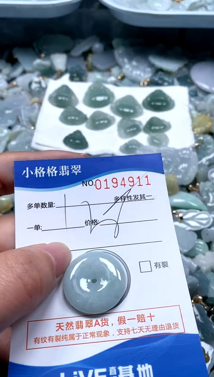 【闪购商品】翡翠颈饰未镶嵌闪购商品0194911