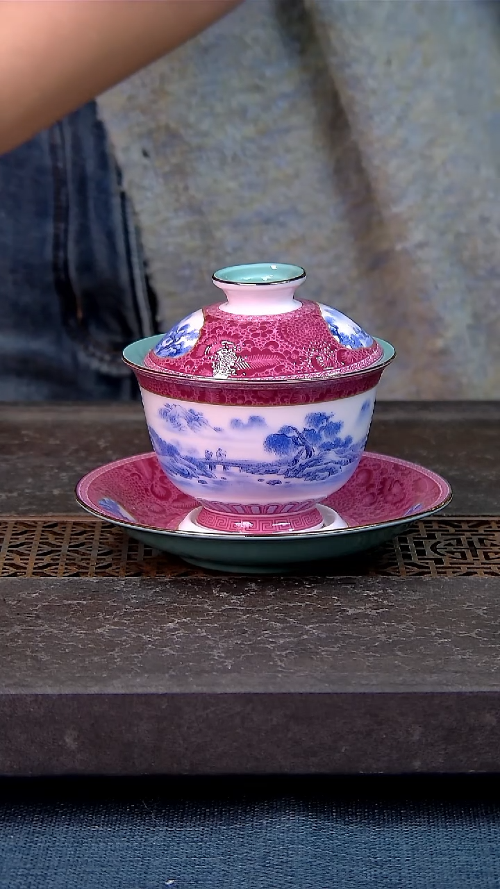 简装家用款1件套 白瓷陶瓷茶具