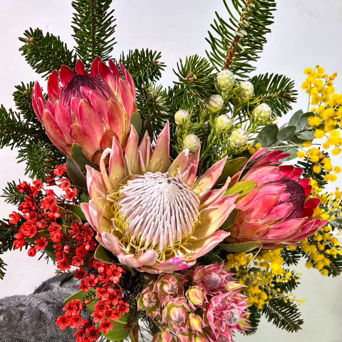 【繁花似锦】南非进口花粉帝公主花花束