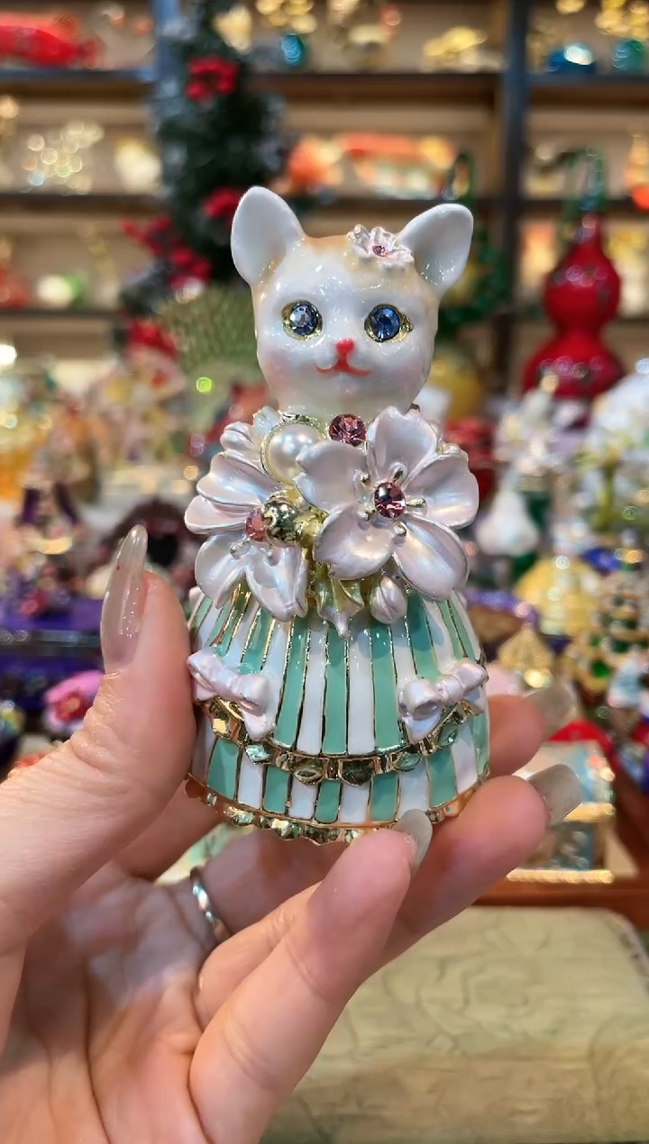 【闪购商品】精致珐琅彩首饰盒