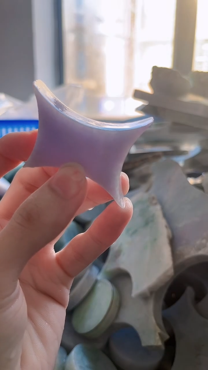 裸石翡翠茜*缅甸翡翠A货1330