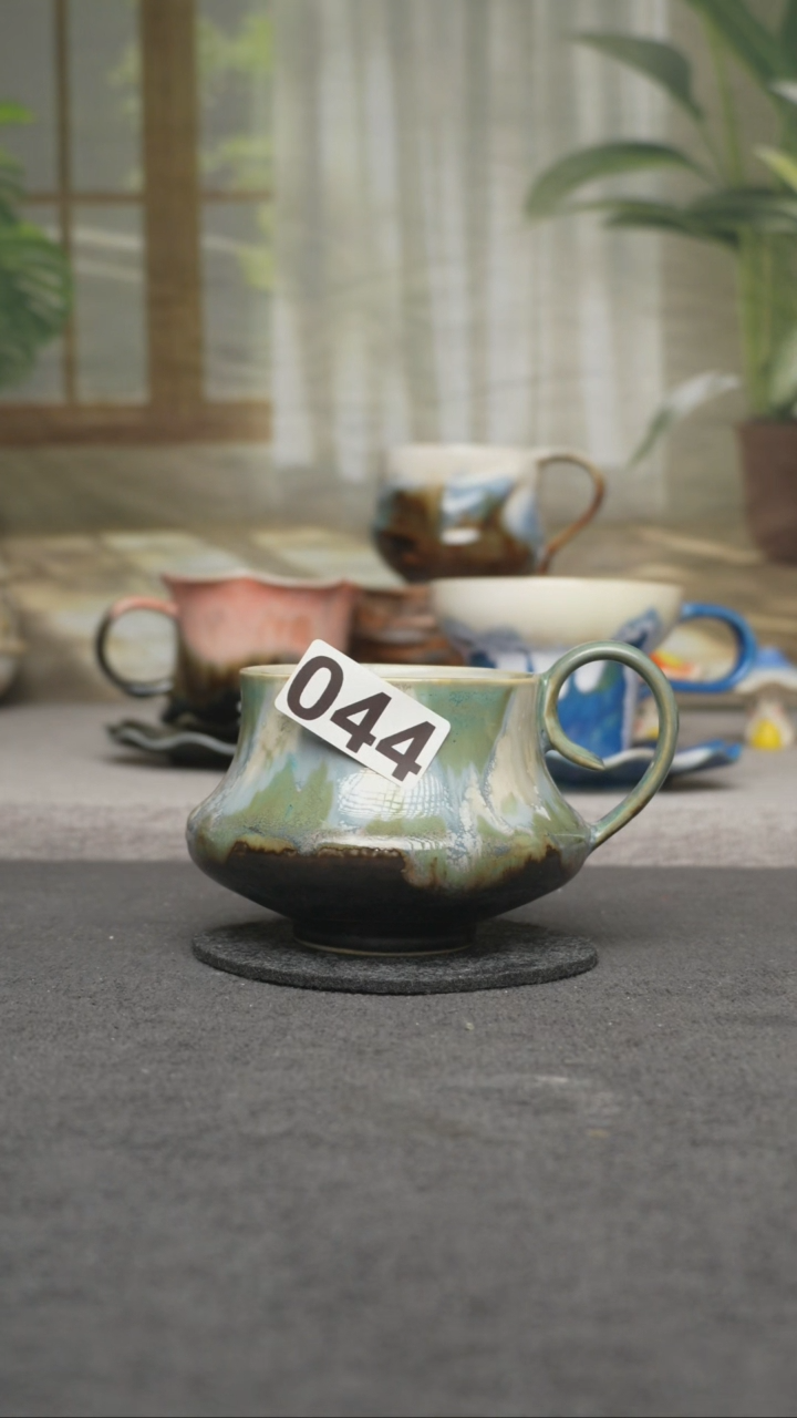 杯子瓷044景德镇手工手创杯子 