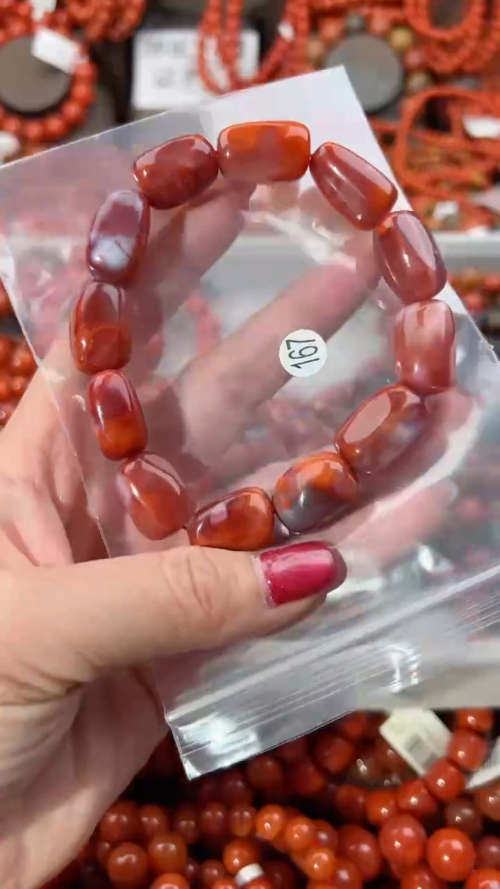 【闪购商品】南红玛瑙手串未镶嵌13