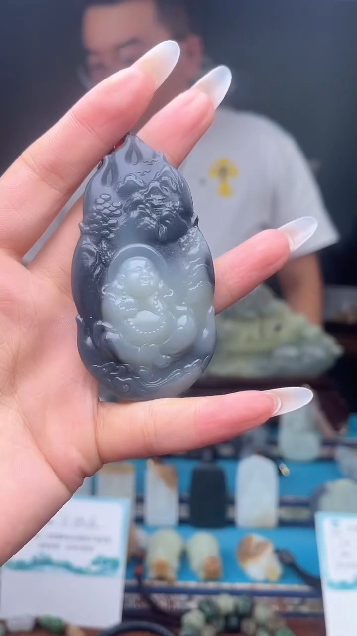 未镶嵌和田玉挂件1