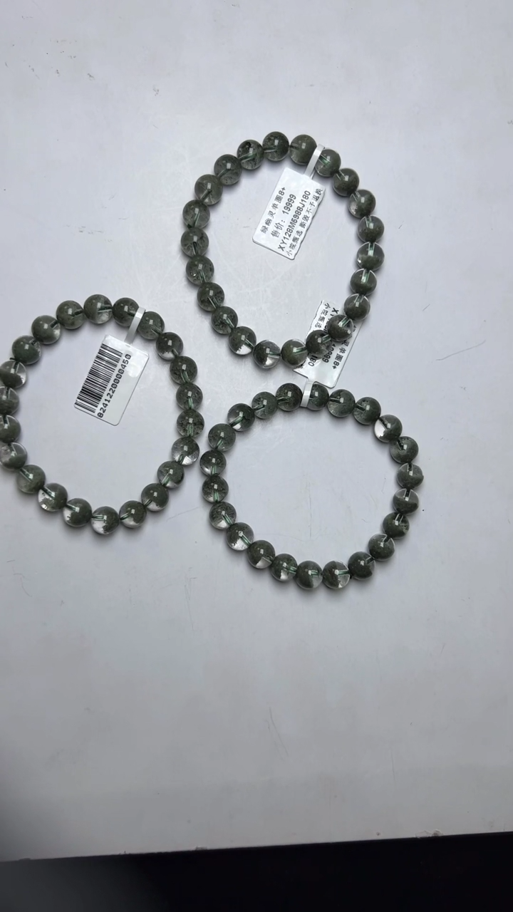 【闪购商品】水晶手链未镶嵌XY128约8mm多样性发一件 小院