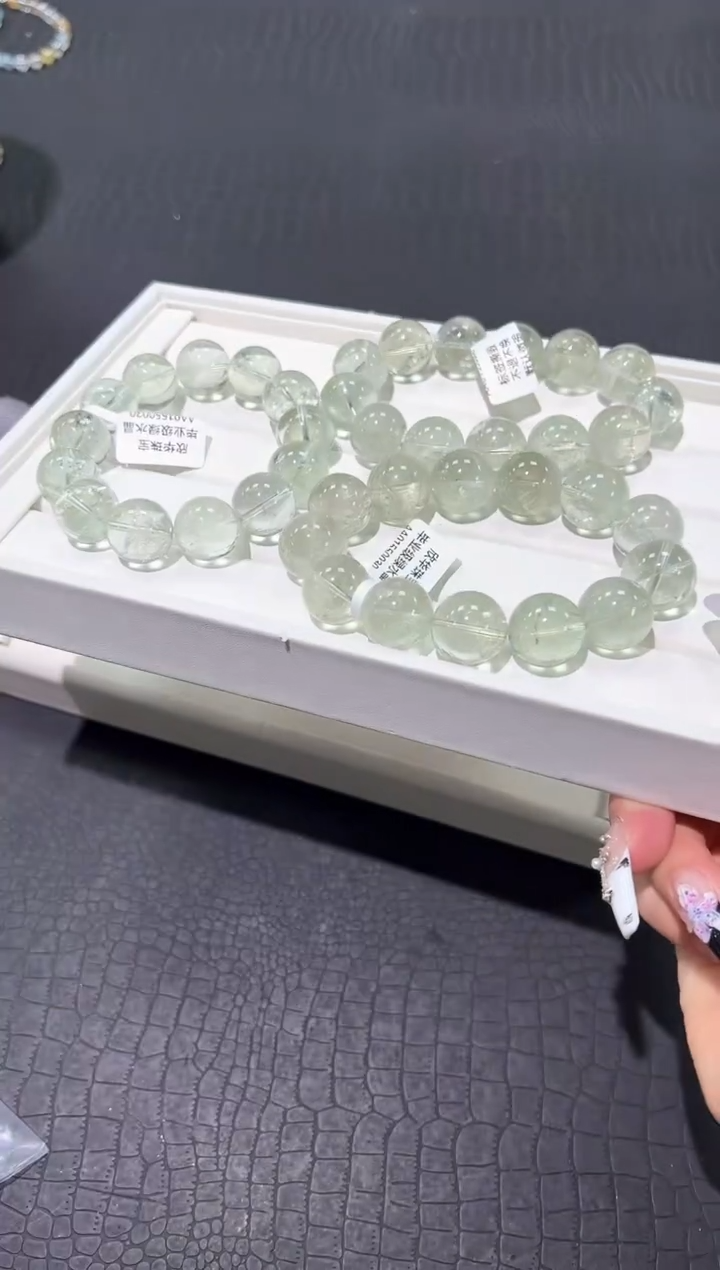 水晶手串未镶嵌30b多样性发其一【1条】默认微瑕17mm