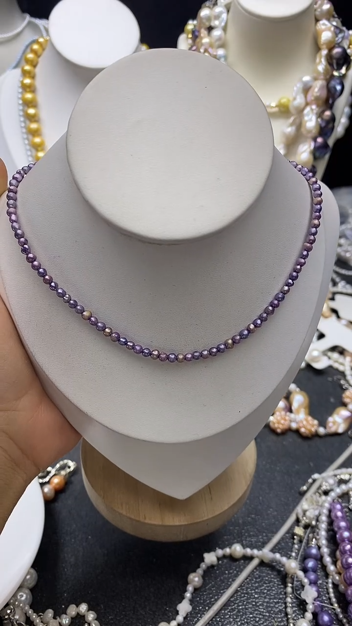 颈饰未镶嵌淡水珍珠多人