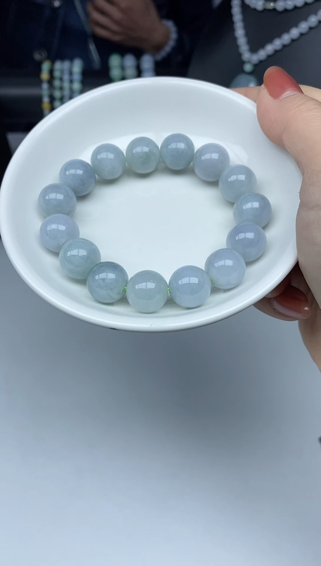 【闪购商品】翡翠手链未镶嵌天然缅甸翡翠A货手串