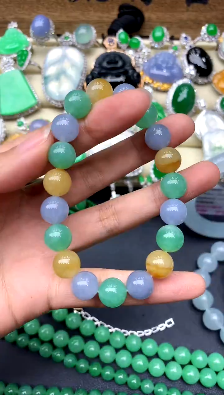 【闪购商品】翡翠手串未镶嵌539-中国好珍宝