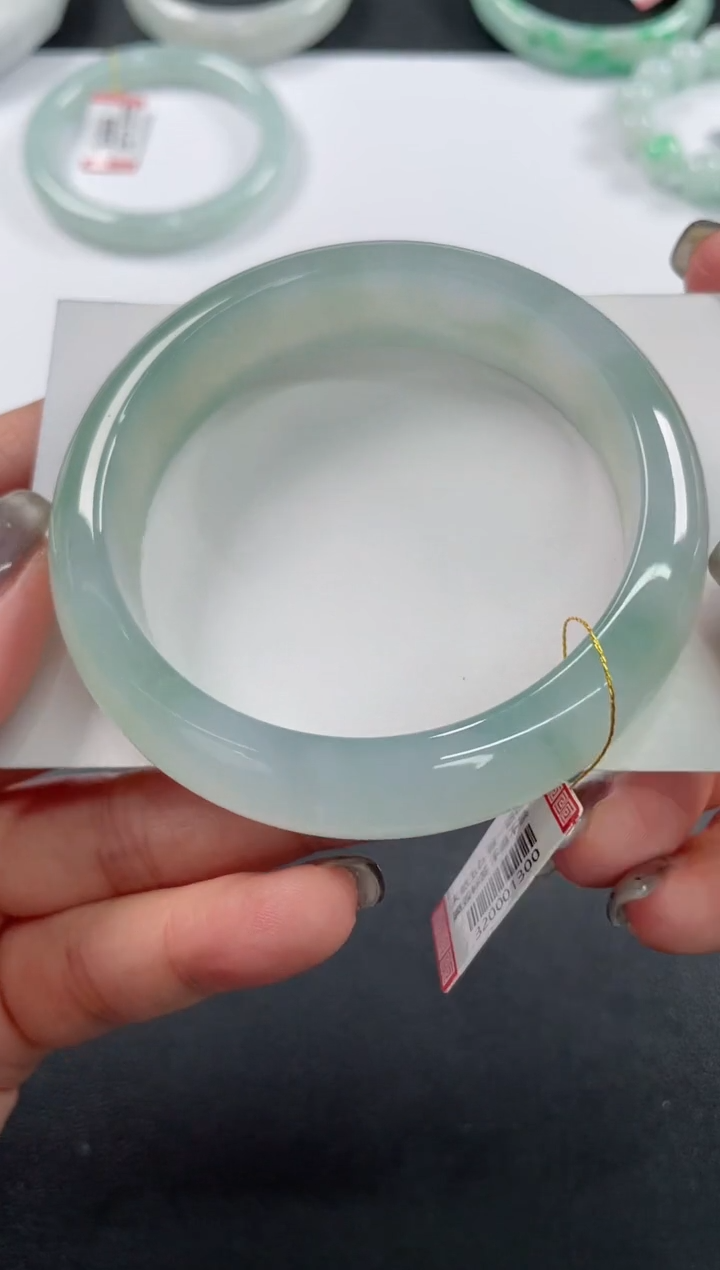 未镶嵌手镯翡翠基地发货H7850 57+