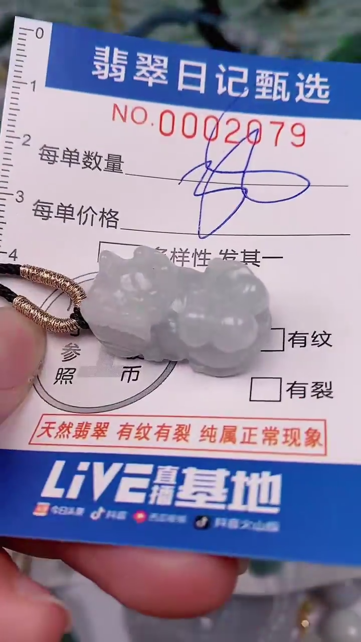【闪购商品】翡翠颈饰未镶嵌00002079