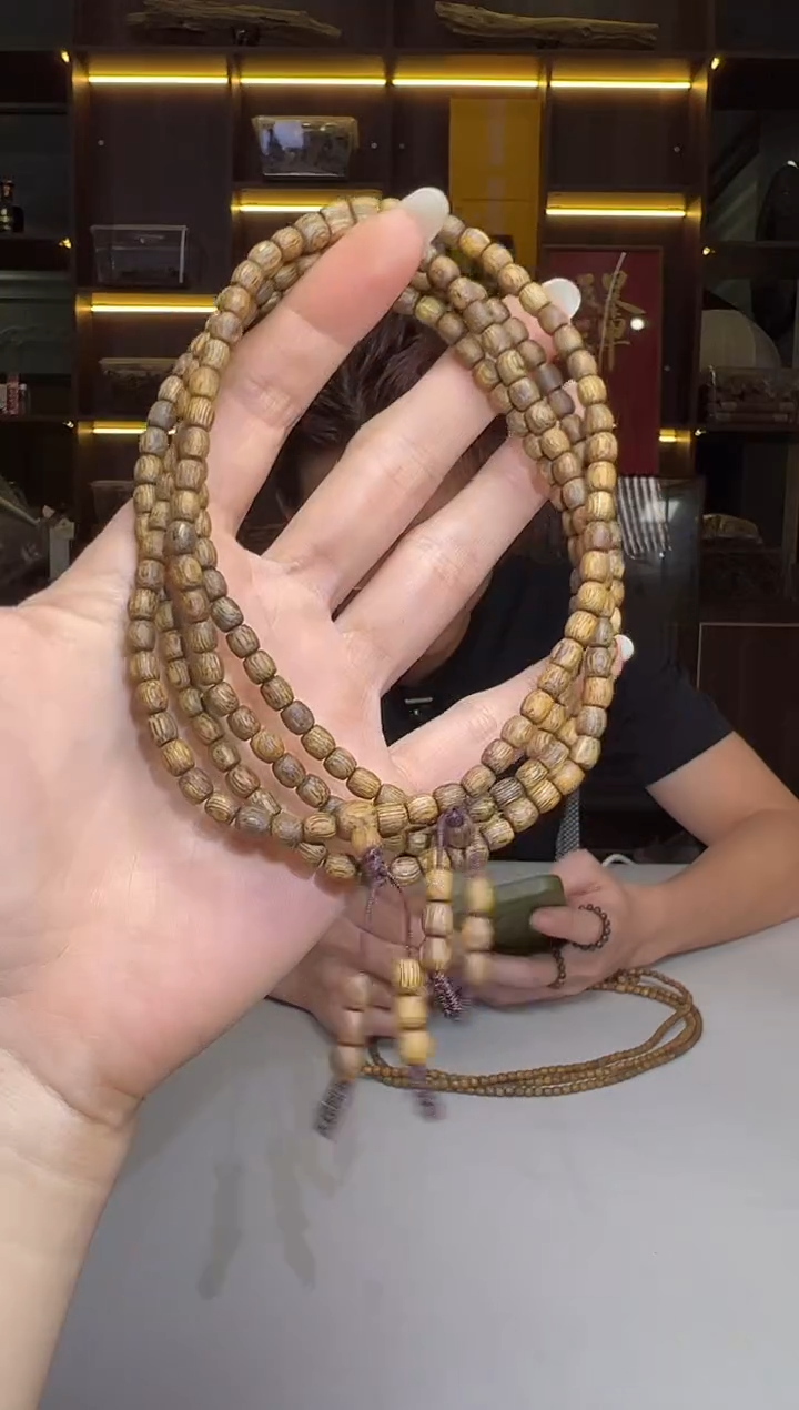 沉香沉香碎屑715号小金豆红金猊04鼓珠3圈老料多样性发一5+