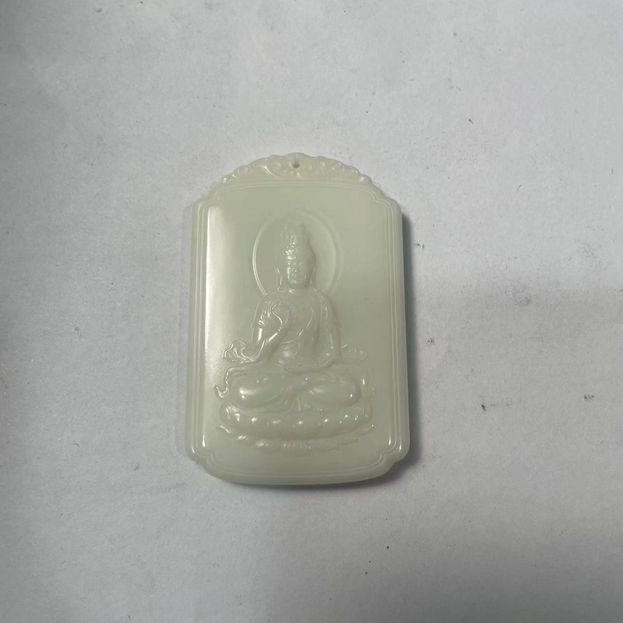 {闪购商品}策高和田玉羊脂摆件六10.2557