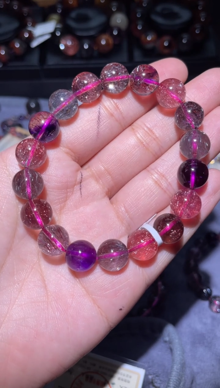 【闪购商品】水晶手链未镶嵌超七11mm-139