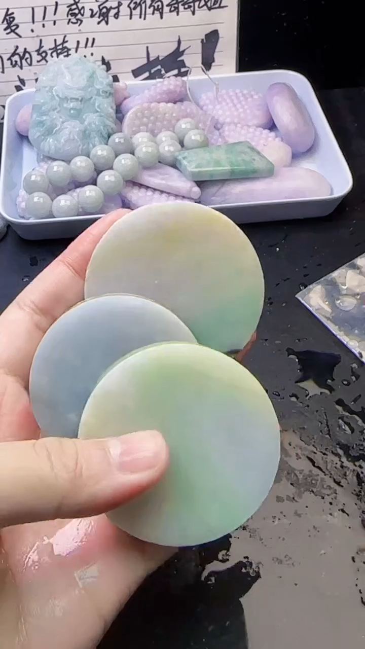 未镶嵌挂件翡翠042天然A货翡翠