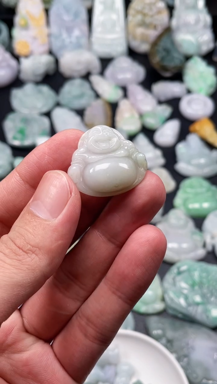 翡翠未镶嵌颈饰天然翡翠a货