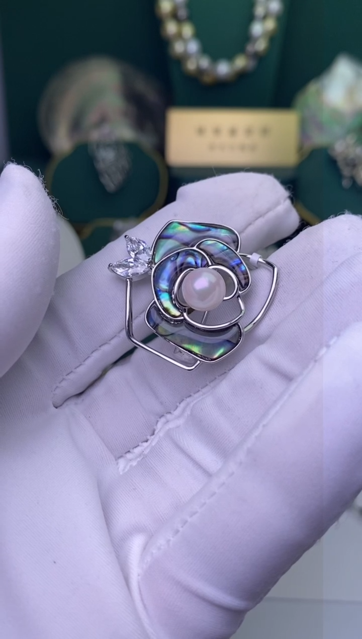 【闪购商品】海水珍珠胸饰未镶嵌1