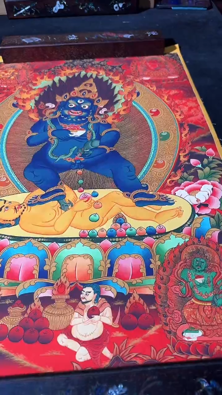 卷轴画藏式珍藏彩绘艺术馆174