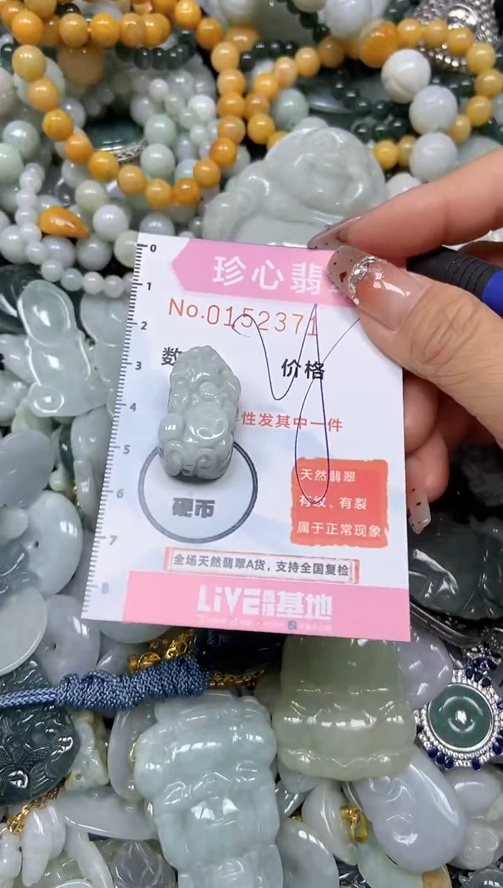 【闪购商品】翡翠颈饰未镶嵌闪购链接0152371