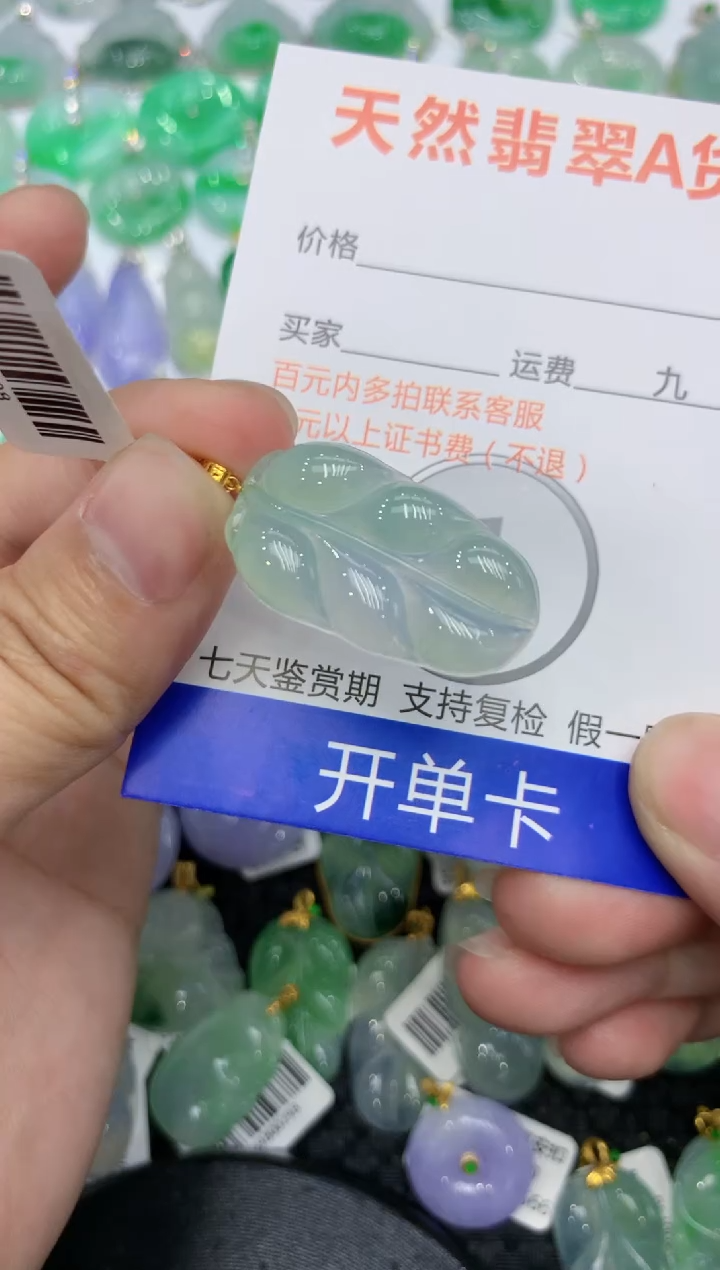 【闪购商品】翡翠颈饰18K金镶嵌111111111111