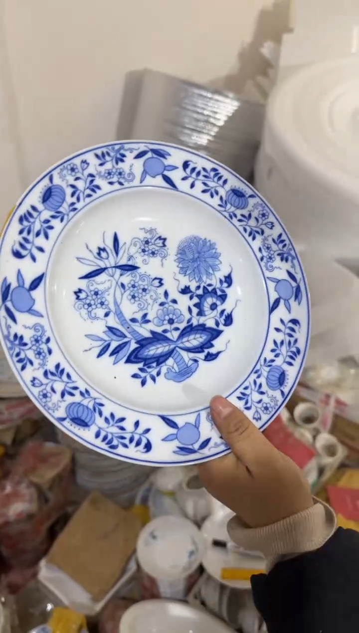 【闪购商品】摆件碗盘杯23厘米微瑕介意勿拍