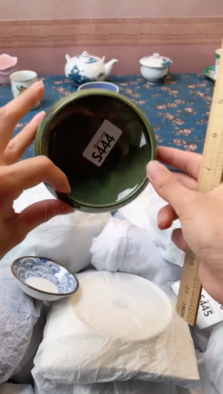 杯月**落瓷器瓷器S444