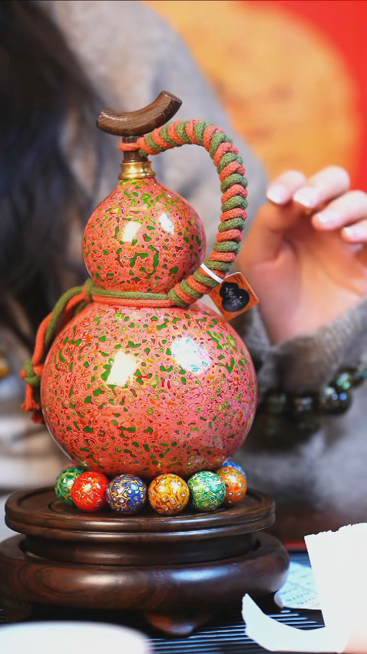 【闪购商品】JL074小师妹臻选漆艺酒葫芦