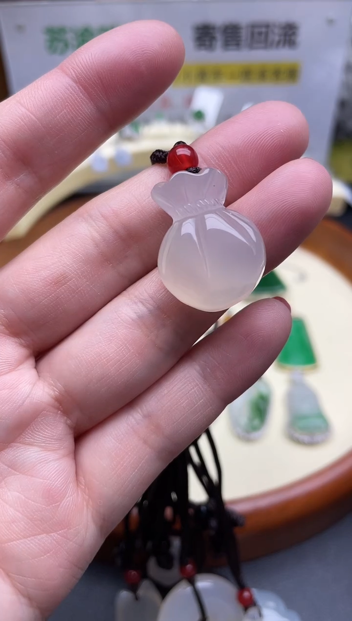 【闪购商品】玛瑙/玉髓颈饰未镶嵌回流寄售，不退不换