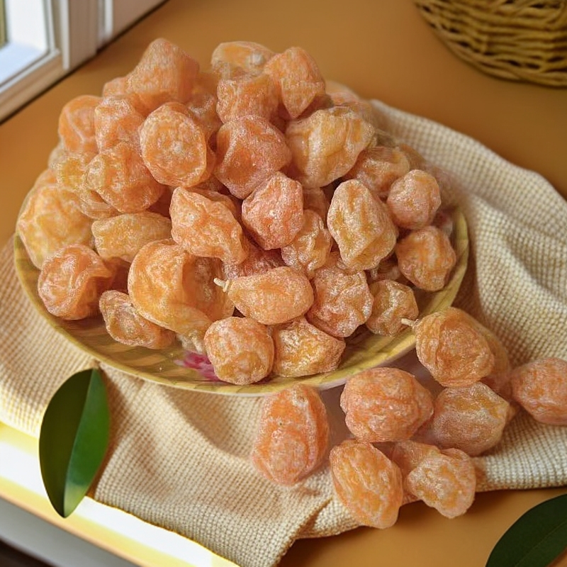 川贝味柑桔干新兴特产蜜饯果脯休闲零食新兴凉果