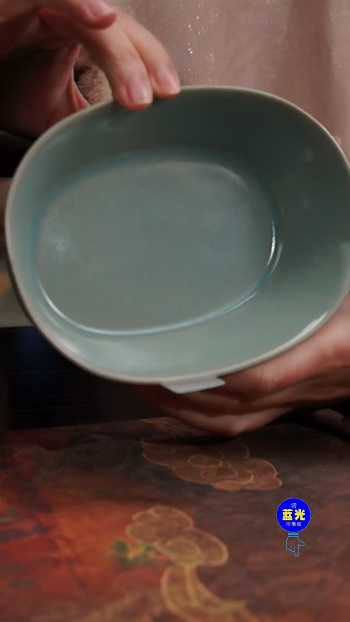 摆件瓷微瑕清凉寺原矿釉小号水仙盆323