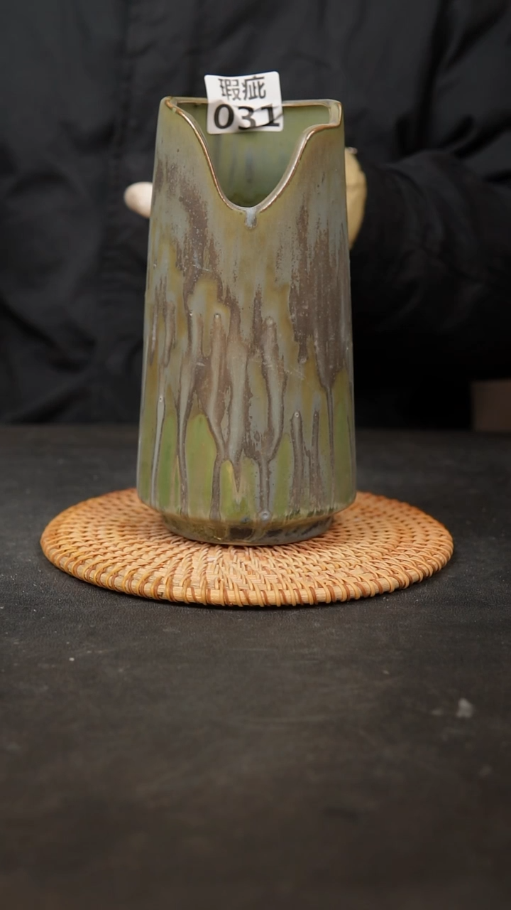 【闪购商品】瓷片031泥泥手工花盆