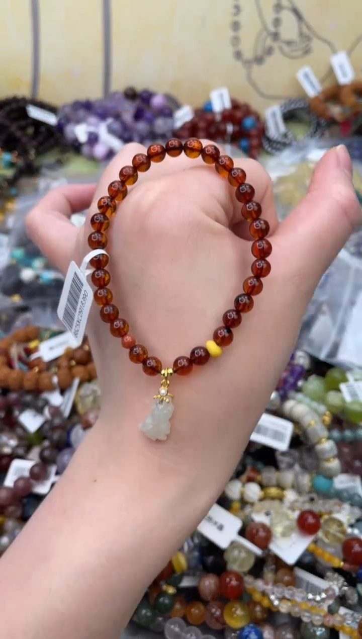 手链血珀未镶嵌355