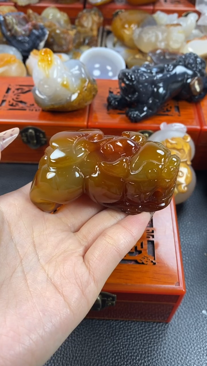 【闪购商品】玛瑙/玉髓手把未镶嵌1